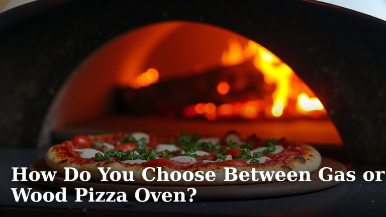 How Do You Choose Between Gas or Wood Pizza Oven?