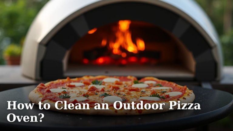 How to Clean an Outdoor Pizza Oven?