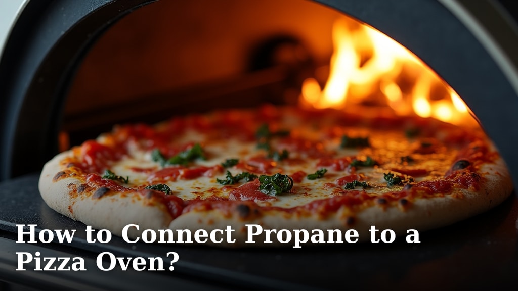 How to Connect Propane to a Pizza Oven?