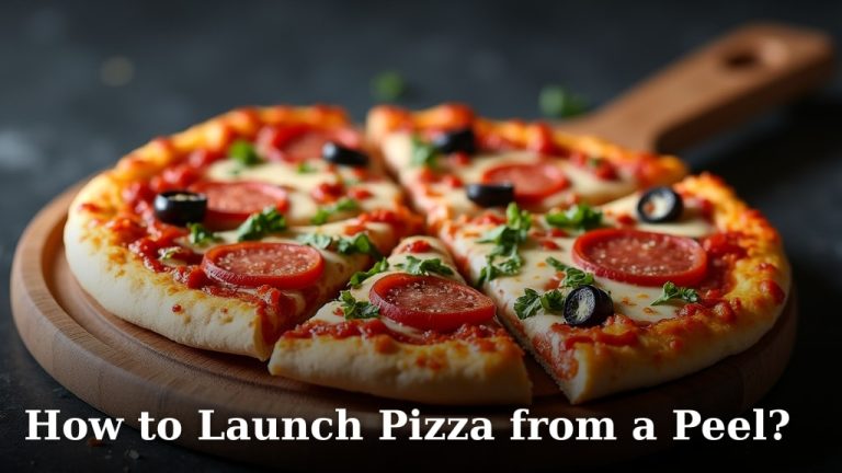 How to Launch Pizza from a Peel?