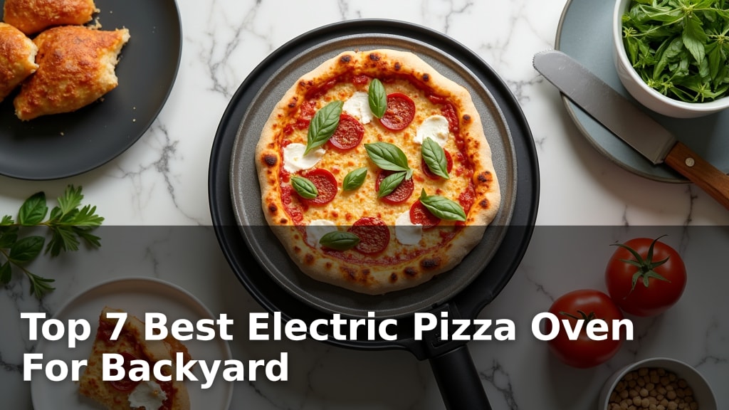 Top 7 Best Electric Pizza Oven For Backyard
