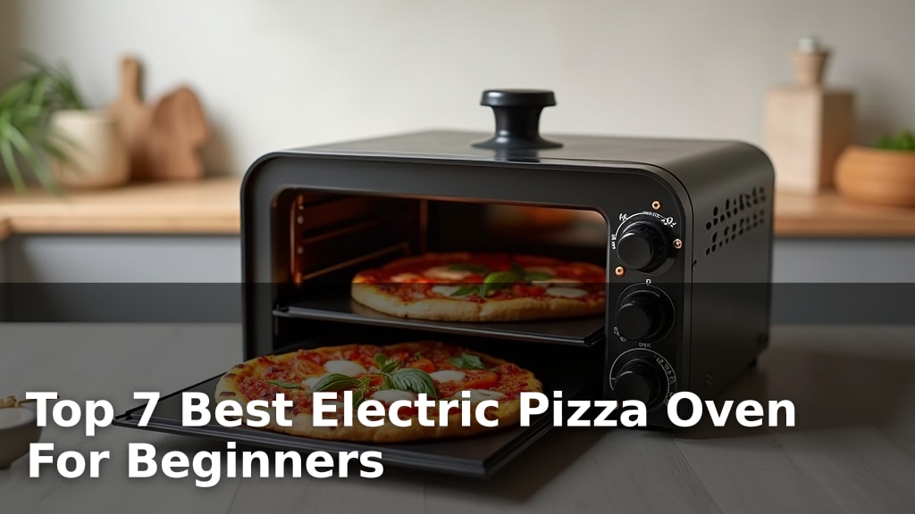 Top 7 Best Electric Pizza Oven For Beginners