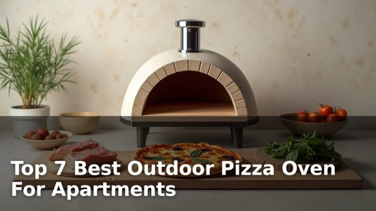 Top 7 Best Outdoor Pizza Oven For Apartments