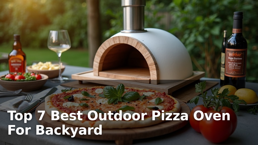 Top 7 Best Outdoor Pizza Oven For Backyard