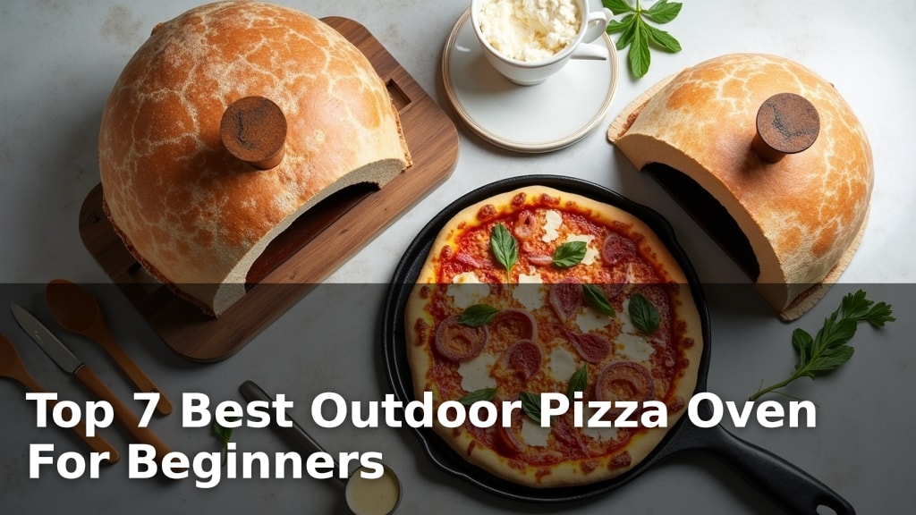 Top 7 Best Outdoor Pizza Oven For Beginners