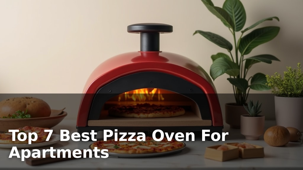 Top 7 Best Pizza Oven For Apartments