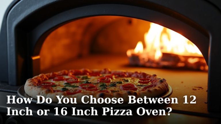 How Do You Choose Between 12 Inch or 16 Inch Pizza Oven?
