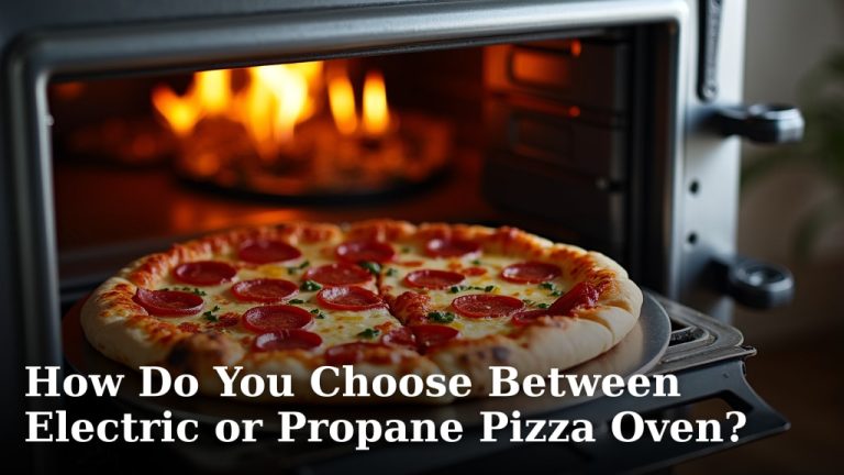 How Do You Choose Between Electric or Propane Pizza Oven?
