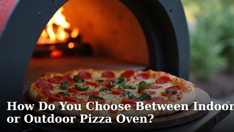How Do You Choose Between Indoor or Outdoor Pizza Oven?