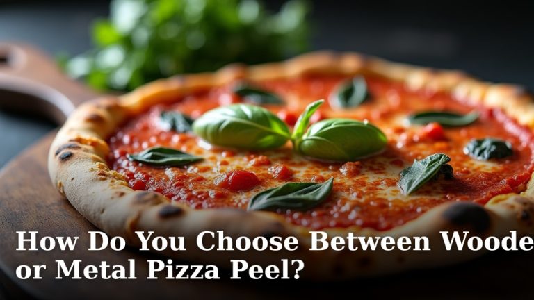 How Do You Choose Between Wooden or Metal Pizza Peel?