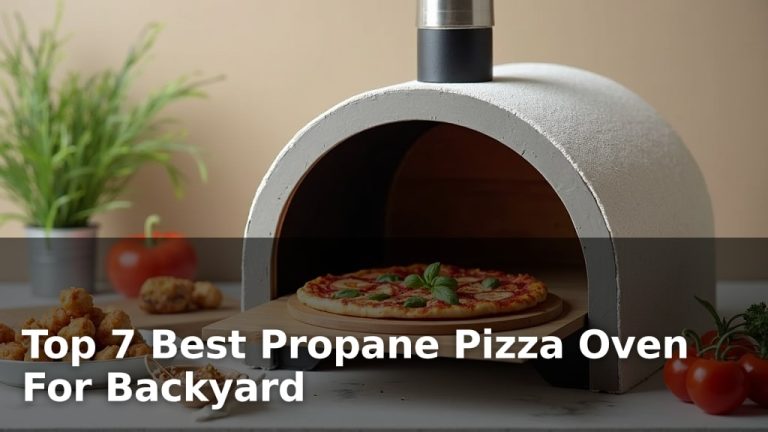 Top 7 Best Propane Pizza Oven For Backyard