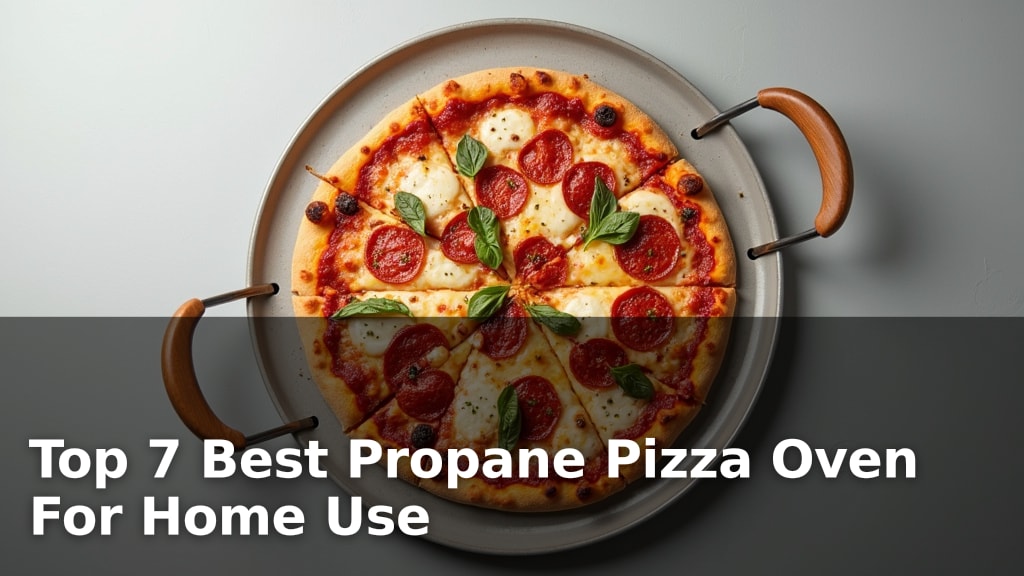 Top 7 Best Propane Pizza Oven For Home Use
