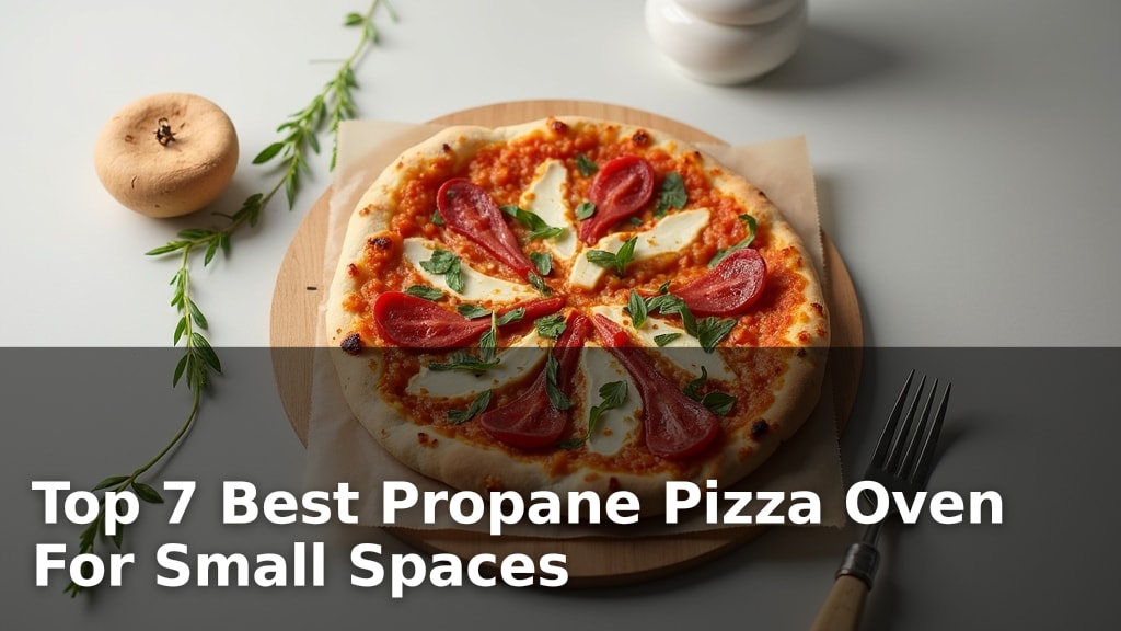 Top 7 Best Propane Pizza Oven For Small Spaces