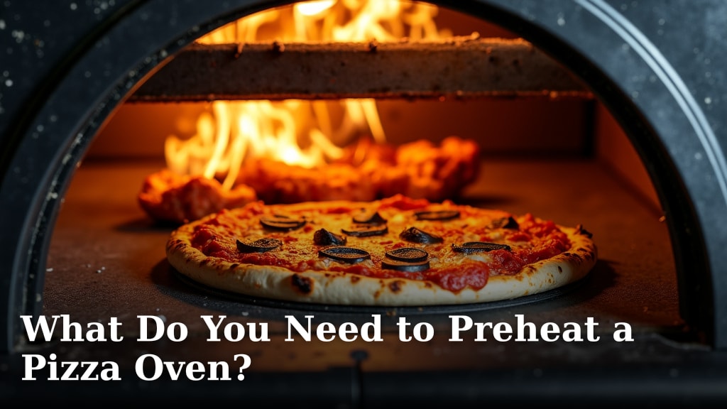 What Do You Need to Preheat a Pizza Oven?