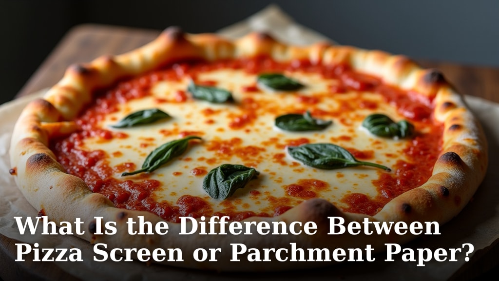 What Is the Difference Between Pizza Screen or Parchment Paper?