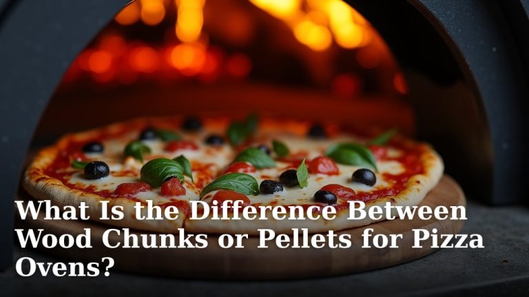 What Is the Difference Between Wood Chunks or Pellets for Pizza Ovens?
