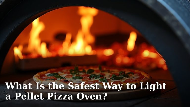 What Is the Safest Way to Light a Pellet Pizza Oven?