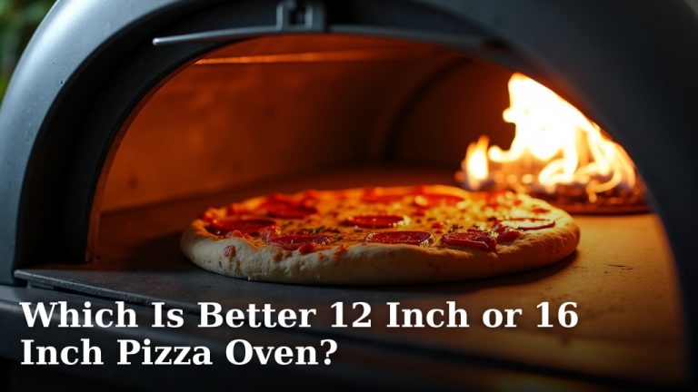 Which Is Better 12 Inch or 16 Inch Pizza Oven?