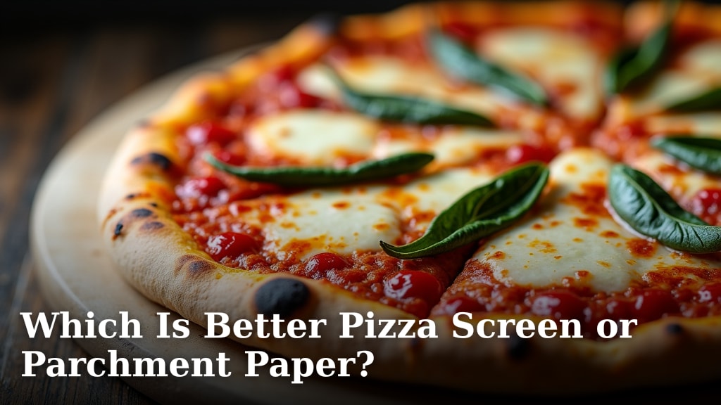 Which Is Better Pizza Screen or Parchment Paper?