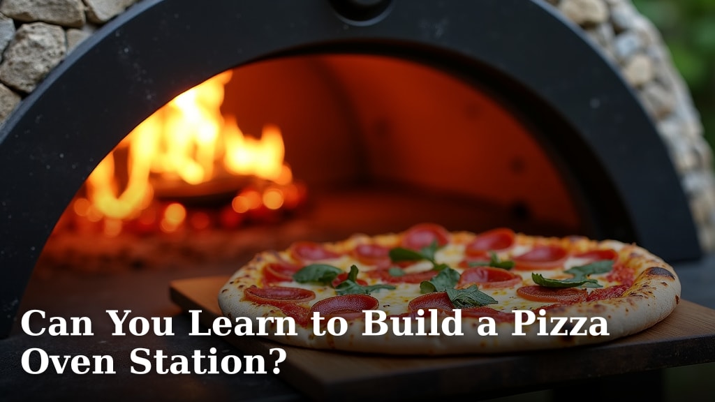 Can You Learn to Build a Pizza Oven Station?
