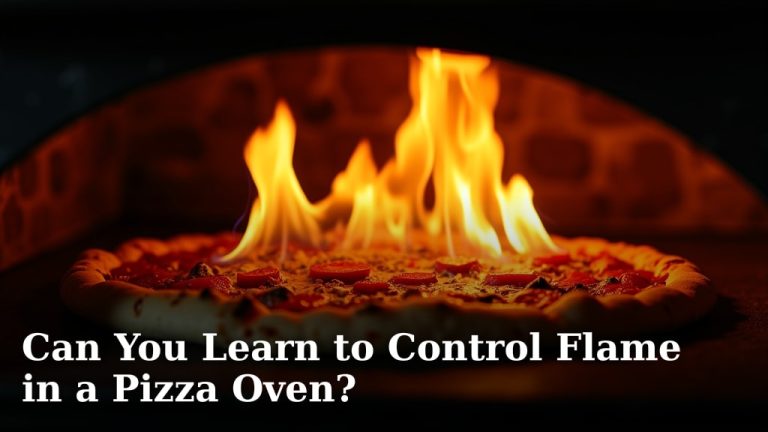Can You Learn to Control Flame in a Pizza Oven?