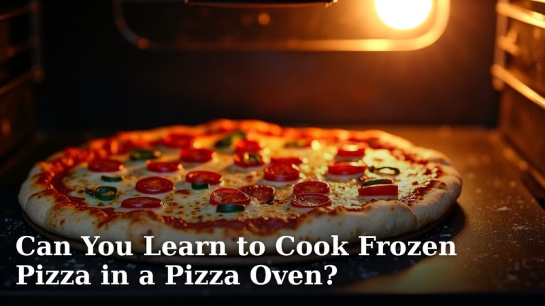 Can You Learn to Cook Frozen Pizza in a Pizza Oven?