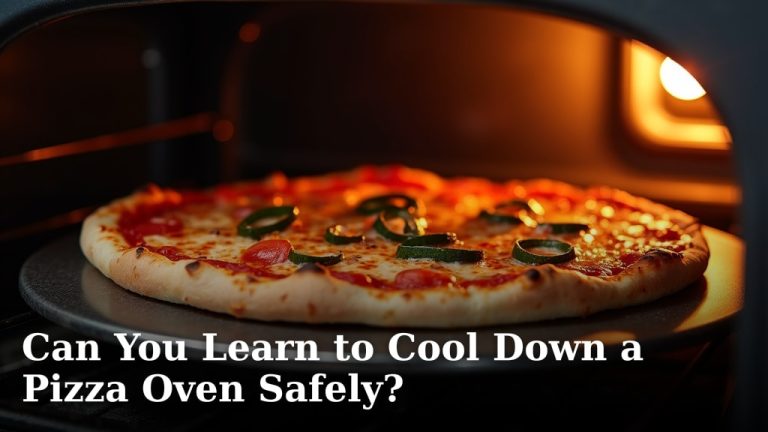 Can You Learn to Cool Down a Pizza Oven Safely?