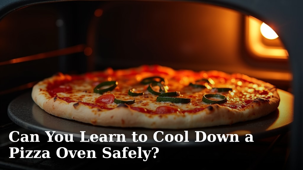 Can You Learn to Cool Down a Pizza Oven Safely?