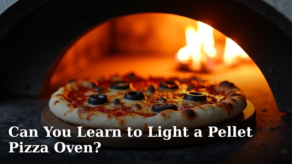 Can You Learn to Light a Pellet Pizza Oven?