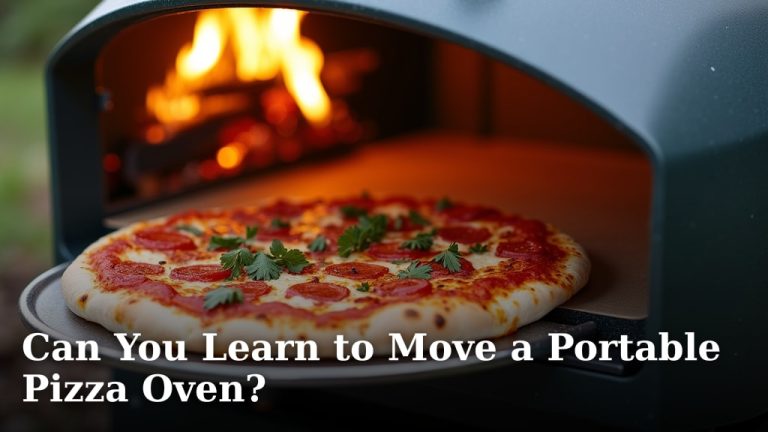 Can You Learn to Move a Portable Pizza Oven?