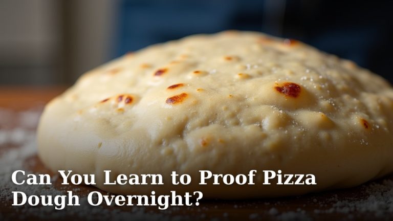 Can You Learn to Proof Pizza Dough Overnight?