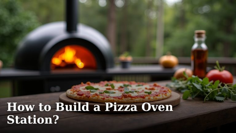 How to Build a Pizza Oven Station?