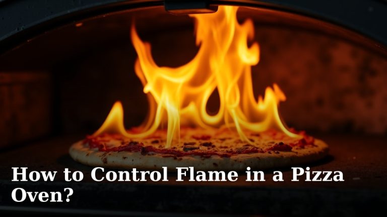 How to Control Flame in a Pizza Oven?