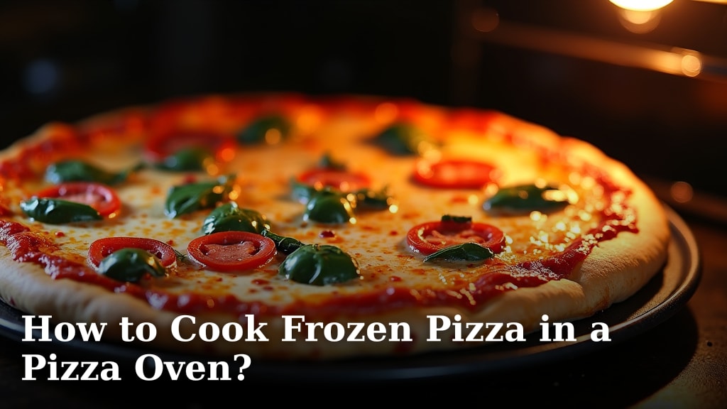 How to Cook Frozen Pizza in a Pizza Oven?