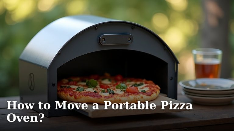 How to Move a Portable Pizza Oven?
