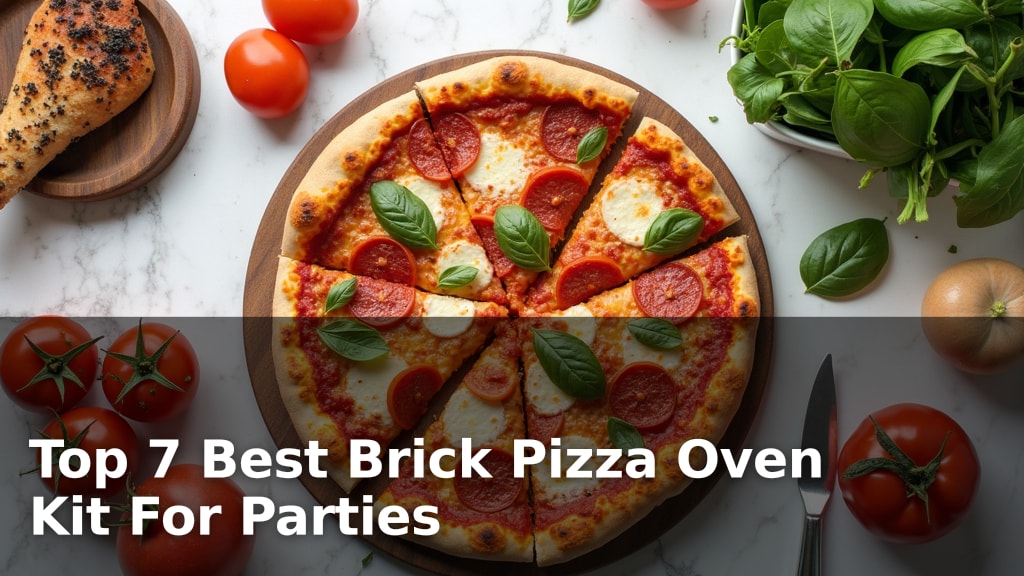 Top 7 Best Brick Pizza Oven Kit For Parties