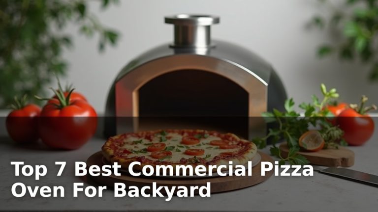 Top 7 Best Commercial Pizza Oven For Backyard