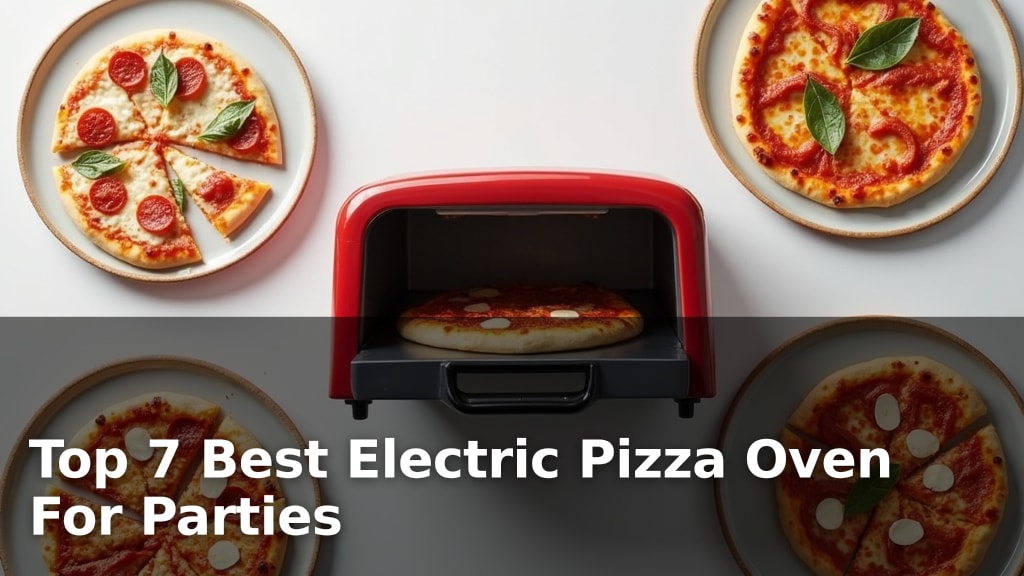 Top 7 Best Electric Pizza Oven For Parties