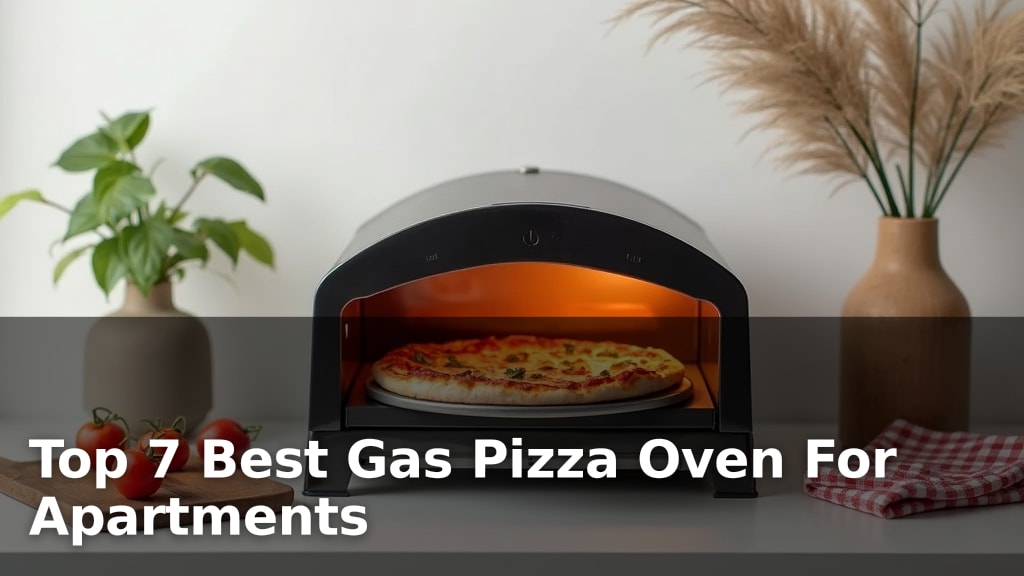 Top 7 Best Gas Pizza Oven For Apartments