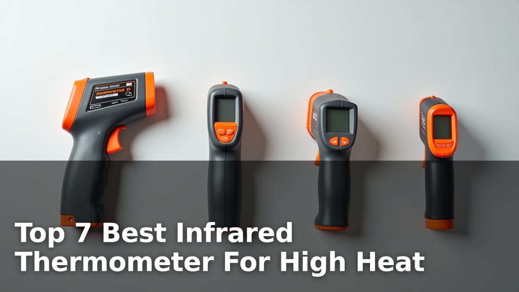 Top 7 Best Infrared Thermometer For High Heat