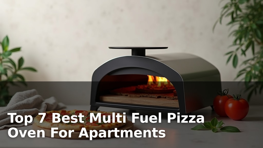 Top 7 Best Multi Fuel Pizza Oven For Apartments