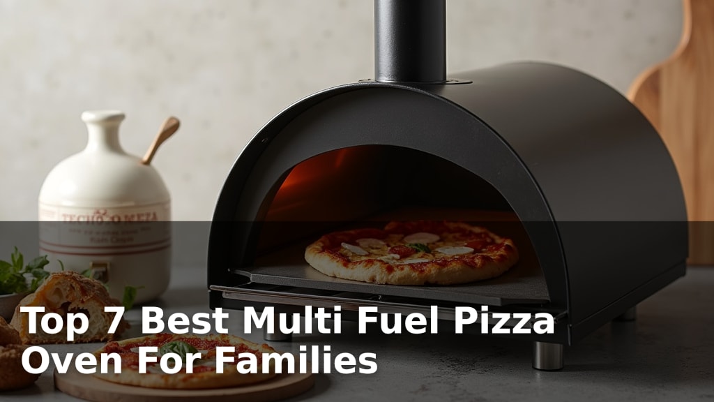 Top 7 Best Multi Fuel Pizza Oven For Families