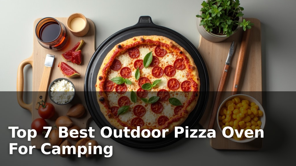 Top 7 Best Outdoor Pizza Oven For Camping