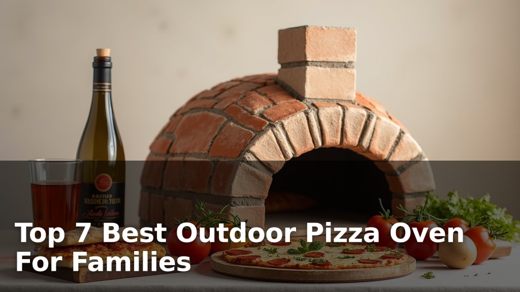Top 7 Best Outdoor Pizza Oven For Families