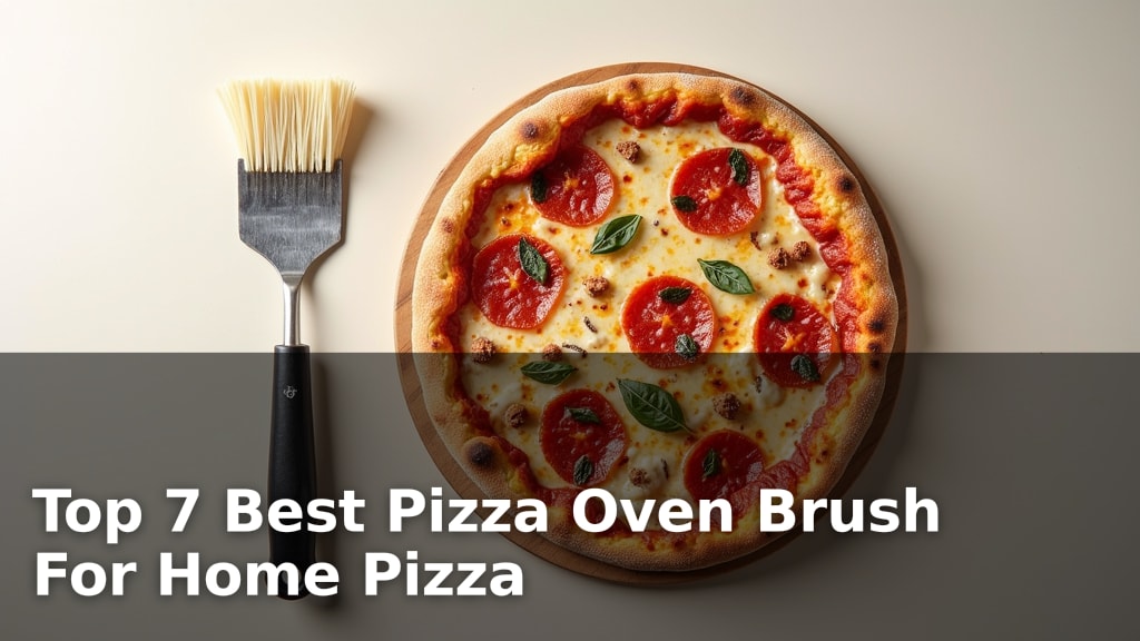 Top 7 Best Pizza Oven Brush For Home Pizza