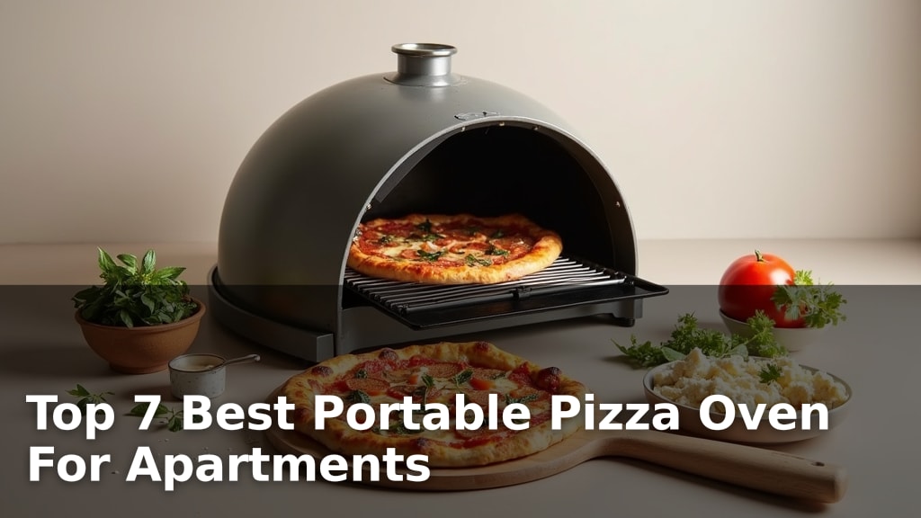 Top 7 Best Portable Pizza Oven For Apartments