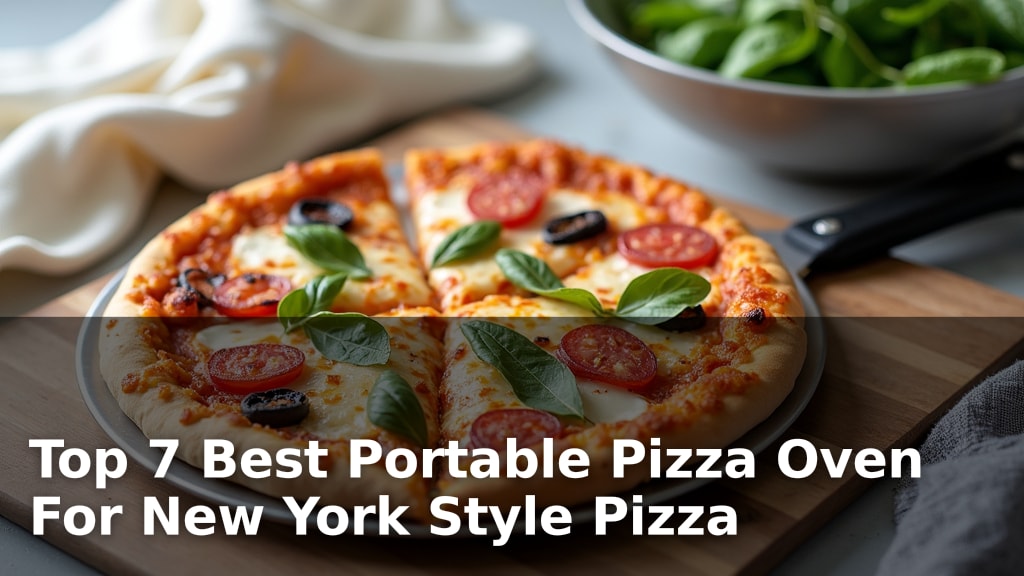 Top 7 Best Portable Pizza Oven For New York Style Pizza