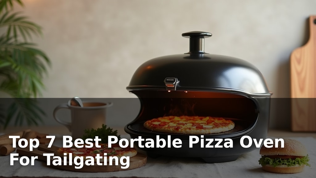 Top 7 Best Portable Pizza Oven For Tailgating