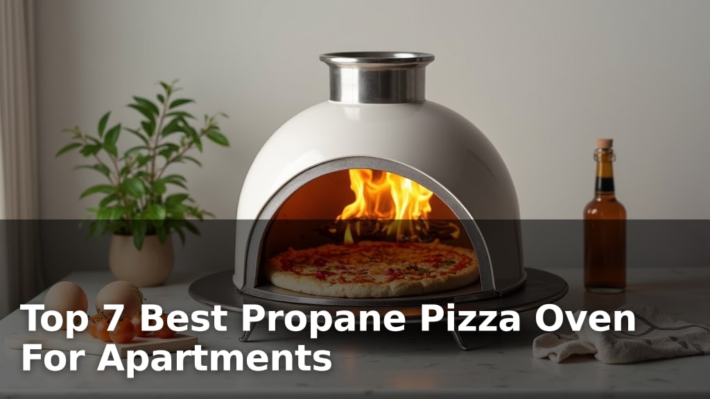 Top 7 Best Propane Pizza Oven For Apartments