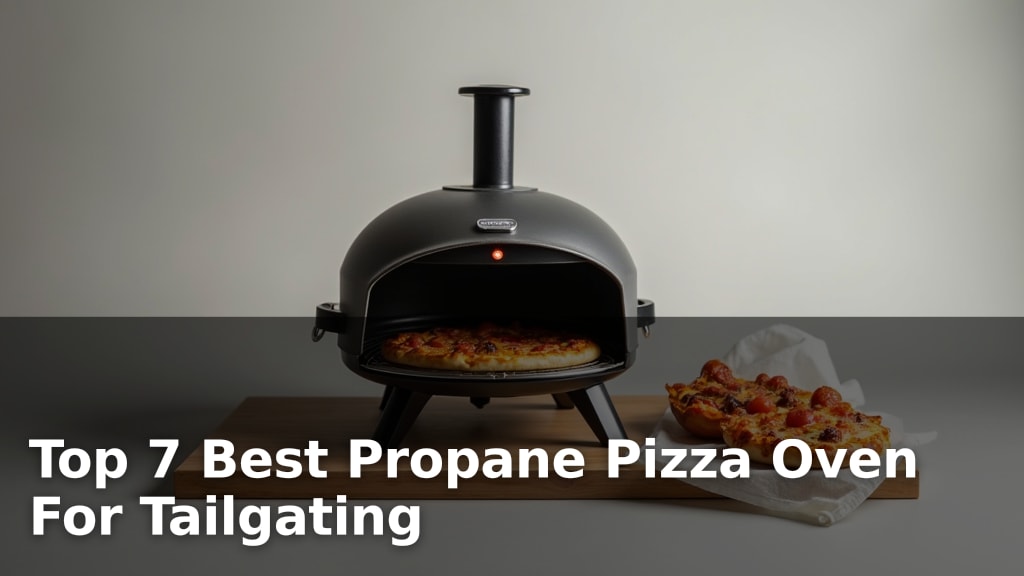 Top 7 Best Propane Pizza Oven For Tailgating